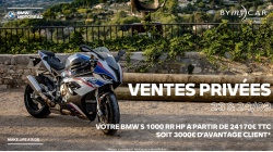 Ventes privées sur les motos BMW Motorrad