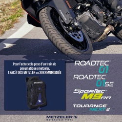 Promos pneus moto : un sac à dos Metzeler offert