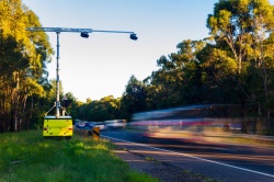Un radar contre le téléphone au volant - Crédit photo : Acusensus