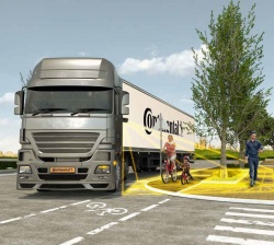 Un radar d'angle mort pour les poids lourds