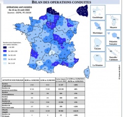 Rodéos : 1.800 véhicules saisis en 2022
