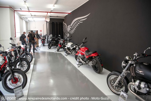 Ce sont pas moins de 160 motos qui sont exposées Ce sont pas moins de 160 motos qui sont exposées