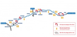 La nationale RCEA devient autoroute A79+ - Crédit : Axelia