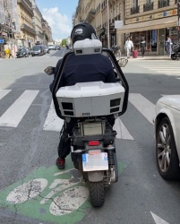 Des scooters pour le contrôle du stationnement