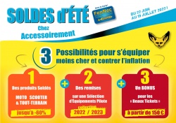 Soldes : jusqu'à -60% sur l'équipement moto