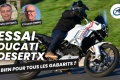 Essai trail Ducati DesertX