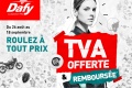 Promo TVA offerte remboursée équipement moto