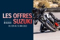 Grosses promos motos Suzuki