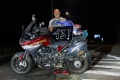 Record 13 pays traversés à moto 24h