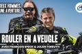 Rouler aveugle  sens propre ! Un homme  aventure  moto