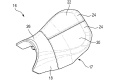 Une selle moto réglable largeur