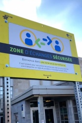 Des zones sécurisées pour les ventes entre particuliers - Crédit photo : SPVM