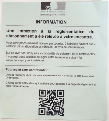 Nouvelle arnaque aux faux PV - Crédit : Gendarmerie de Seine-et-Marne/Facebook