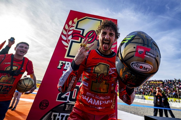 Bagnaia sacré Champion du Monde MotoGP - Crédit photo : Ducati