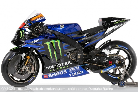 La Yamaha YZR-M1 2023 La Yamaha YZR-M1 2023
