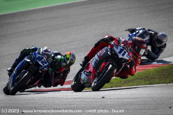 La victoire de Bulega dans la course 1 de Portimao a suffit pour assurer le titre La victoire de Bulega dans la course 1 de Portimao a suffit pour assurer le titre