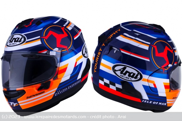 Casque Arai RX-7V Evo Tourist Trophy Casque Arai RX-7V Evo Tourist Trophy