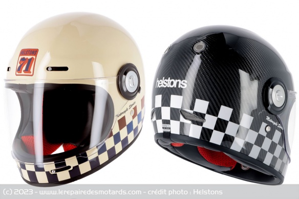 Casque intégral Helstons Course Full Face Casque intégral Helstons Course Full Face