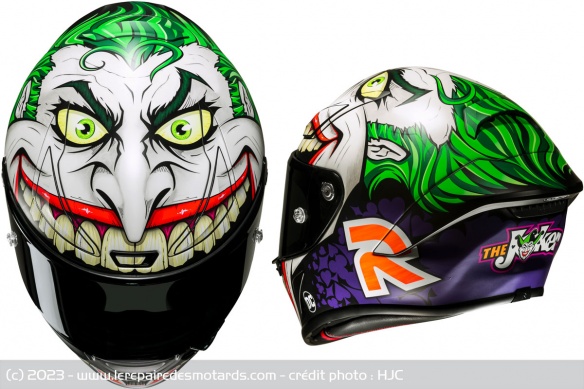 Casque HJC RPHA 1 Joker DC Comics