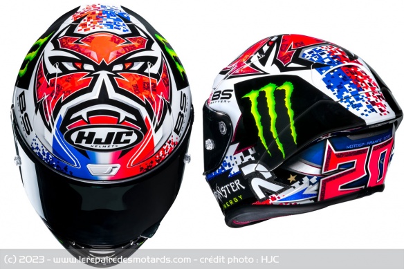 Casque HJC RPHA 1 Quartararo Le Mans Special Casque HJC RPHA 1 Quartararo Le Mans Special