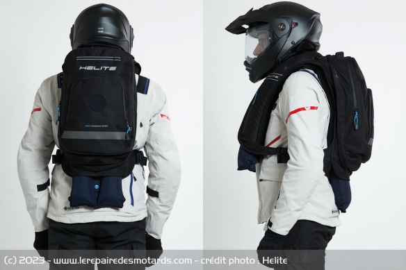 Sac airbag Helite H-Moov
