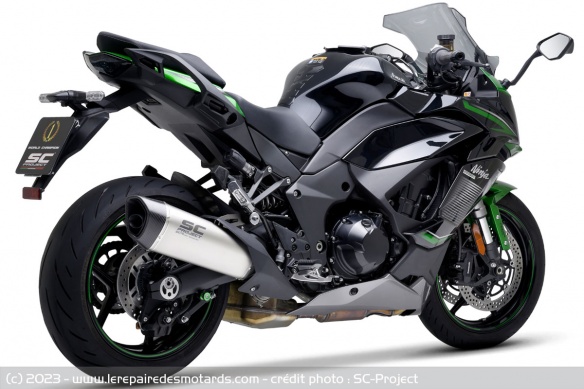 Silencieux Kawasaki Ninja 1000 SX par SC-Project Silencieux Kawasaki Ninja 1000 SX par SC-Project
