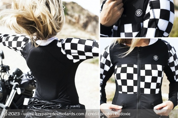 Sous-veste moto Eudoxie Beth Sous-veste moto Eudoxie Beth