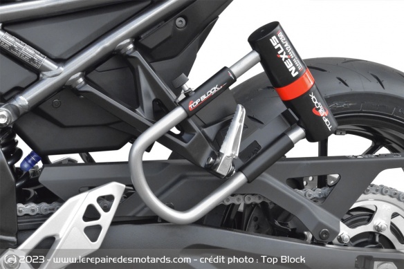 Le support d'antivol TBR pour la Suzuki GSX-8S Le support d'antivol TBR pour la Suzuki GSX-8S