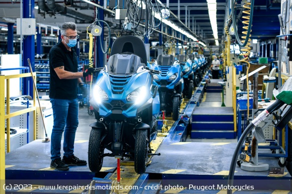 La production de la moto électrique Concept-E se fera dans l'usine de Mandeure La production de la moto électrique Concept-E se fera dans l'usine de Mandeure