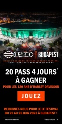 Gagnez votre pass pour les 120 ans Harley-Davidson