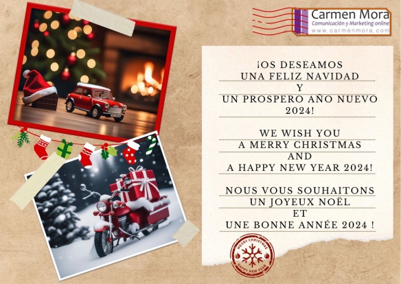 Joyeux Noël de l'agence Carmen Mora