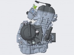 Le twin 990 KTM se montre