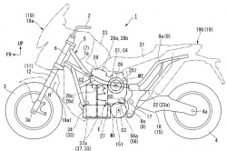 Honda élabore une moto hybride