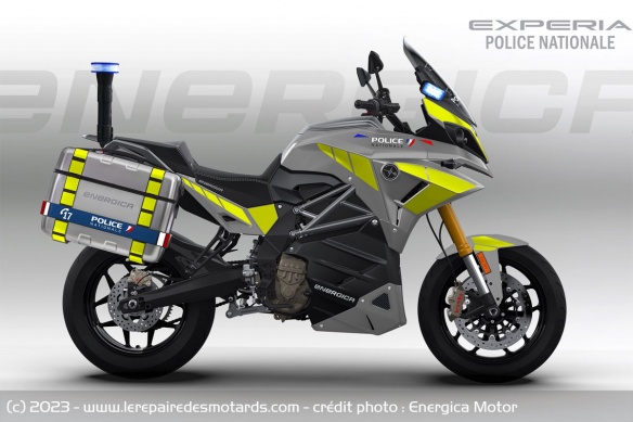 L'Energica Experia de la Police Nationale