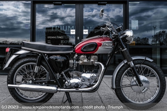 La Triumph TR6 650 de 1964