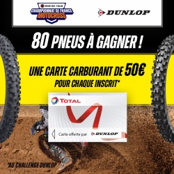 Carburant et pneus offerts sur le 24MXTour