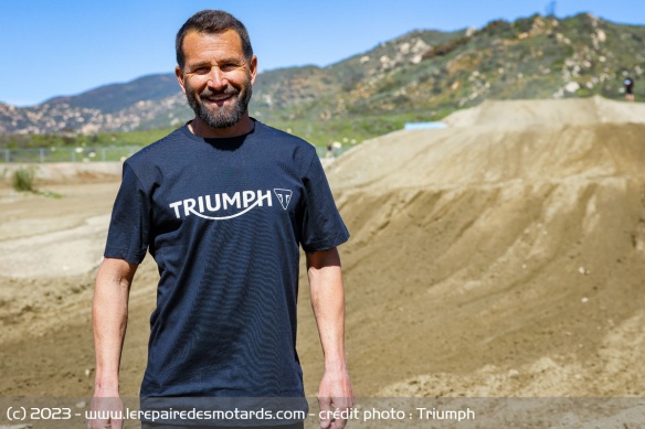 Ivan Tedesco accompagne le développement de la moto pour l'AMA SuperMotocross Ivan Tedesco accompagne le développement de la moto pour l'AMA SuperMotocross