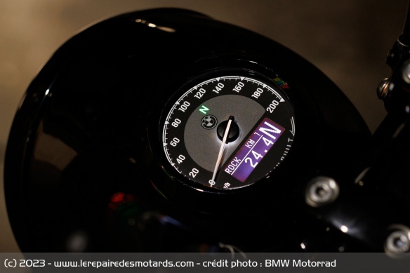 Compteur de la BMW R 18 Roctane