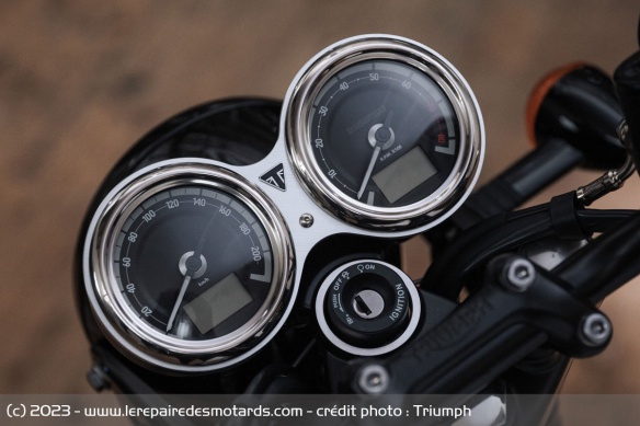 Compteur de la Triumph DGR Limited Edition