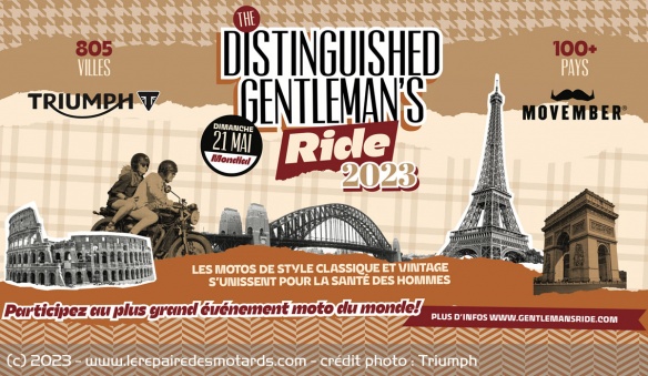 La Distinguished Gentleman's Ride 2023 La Distinguished Gentleman's Ride 2023