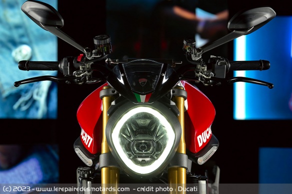 Phare et optique LED Ducati Monster 30e Anniversario