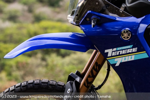 Fourche de la Yamaha Ténéré 700 Extreme
