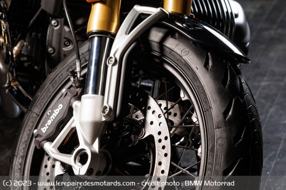 Frein avant de la BMW R 12 nineT