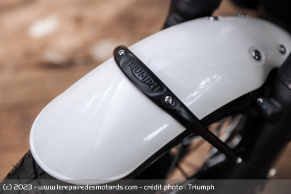 Garde-boue de la Triumph DGR Limited Edition