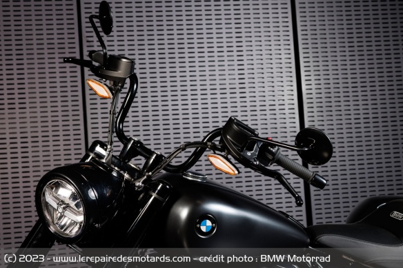 Guidon de la BMW R 18 Roctane
