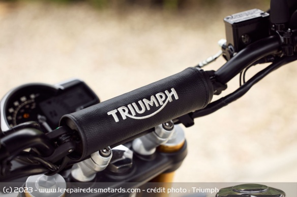 Guidon de la Triumph Scrambler 400X