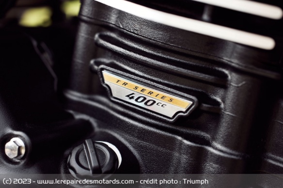 Moteur de la Triumph Scrambler 400X Moteur de la Triumph Scrambler 400X