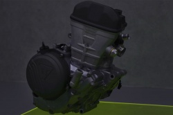 Triumph dévoile le moteur de sa motocross