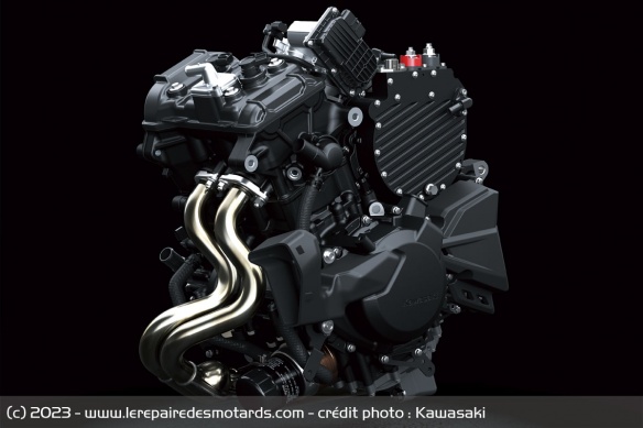 Le moteur hybride de la Ninja 7 Hybrid