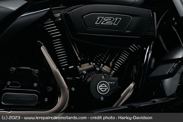 Le V-Twin Milwaukee Eight 121 VVT